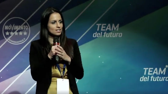 Enrica Sabatini  Presentazione Team del Futuro - Roma 22 gennaio 2020